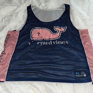 Vintage Vineyard Vines Jersey - Navy one side and white on the other